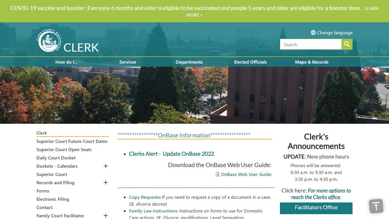 Clerk Home | Clark County
